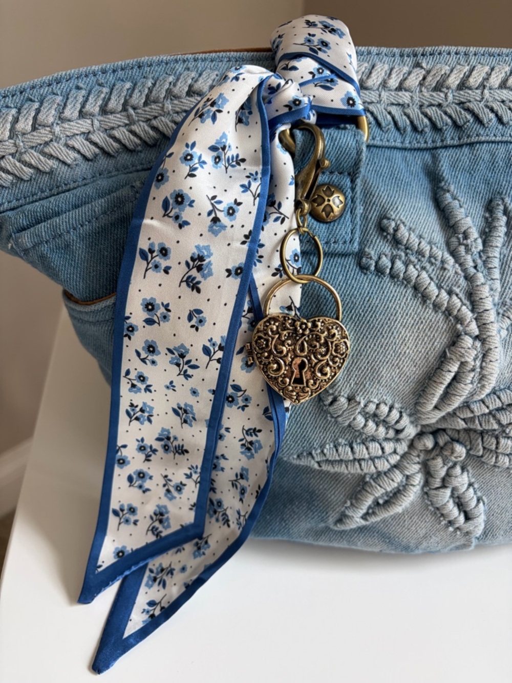 Patricia Nash Denim Tote - Picture 9 of 13